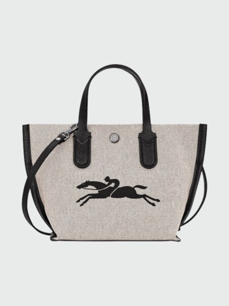 Longchamp - Essential Bolso con Asa Superior XS Marfil