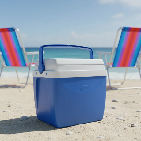 Set Playa Mor Sillasx2 Alum 120Kg + Conservadora Térmica 34L Azul