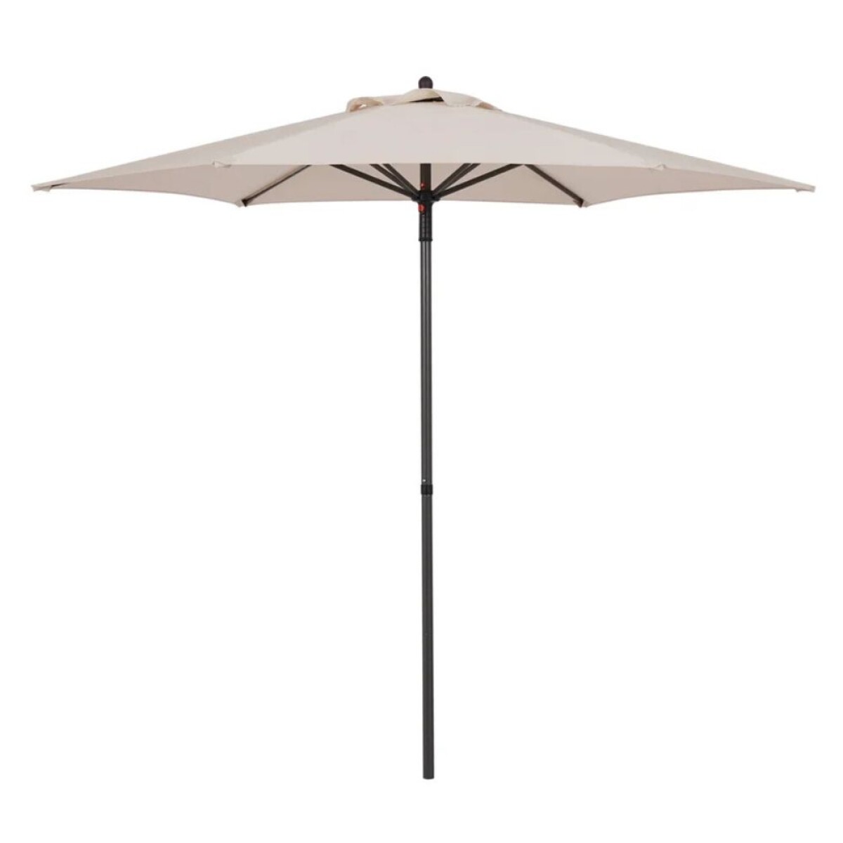 SOMBRILLA JUST HOME PUSH UP 2.3M + UV50 NATURAL 
