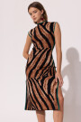 Vestido join me Leopardo