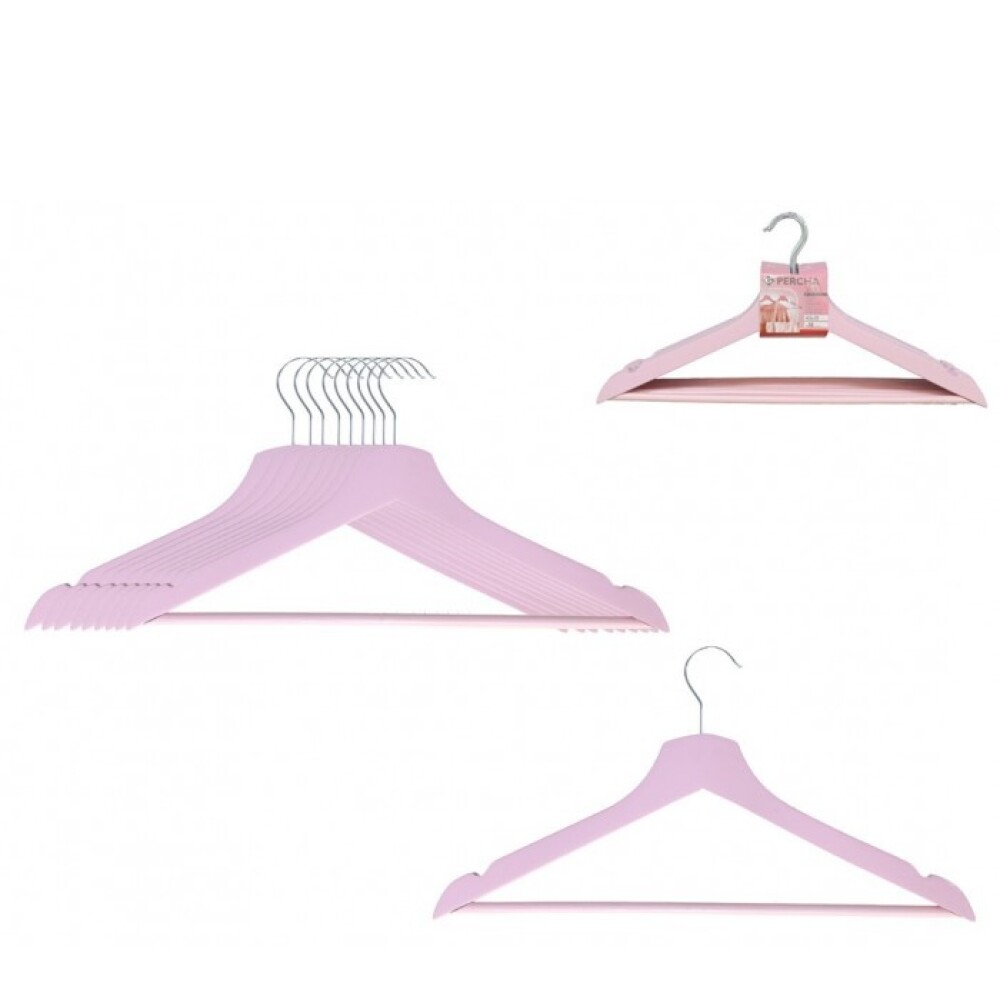 Percha Sun x10 43x21 Cm Rosa PERCHA SUN X10 43X21 CM ROSA