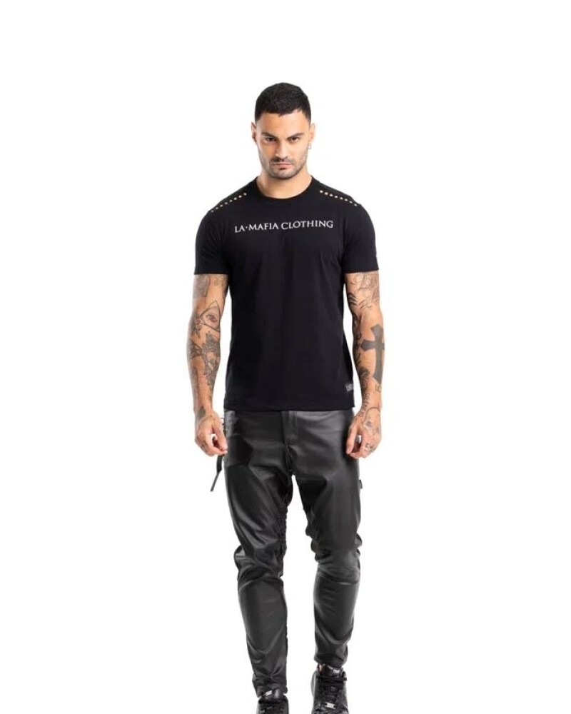 Camiseta De Color Negro By La Mafia U
