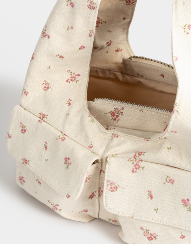 Saca Cartera Saca Flores - Estampado Flores