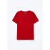 CAMISETA MM INFANTIL VERMELHO ESCURO