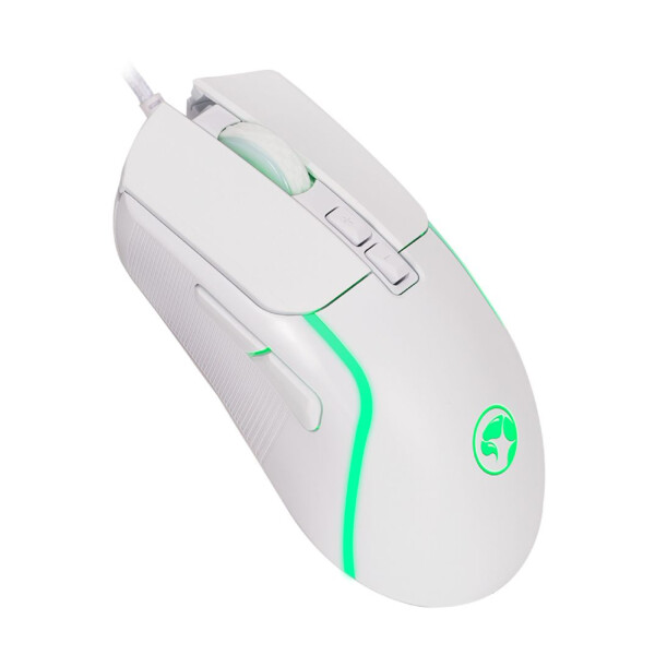 Mouse Gamer Marvo M292 Luz Rgb Usb BLANCO