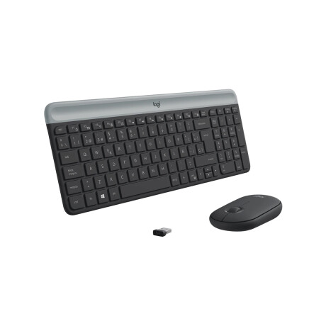 Combo mouse + teclado logitech mk470 inalámbrico | español Negro