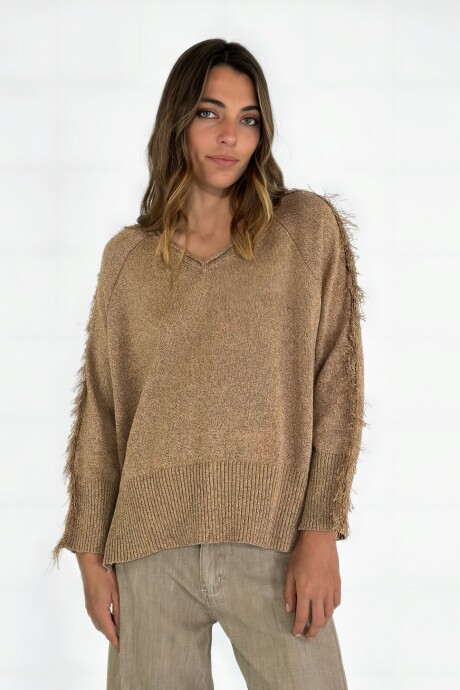 SWEATER LINO DUNA Beige