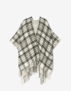 Ponchos Poncho Estampado - Combinacion Multicolor
