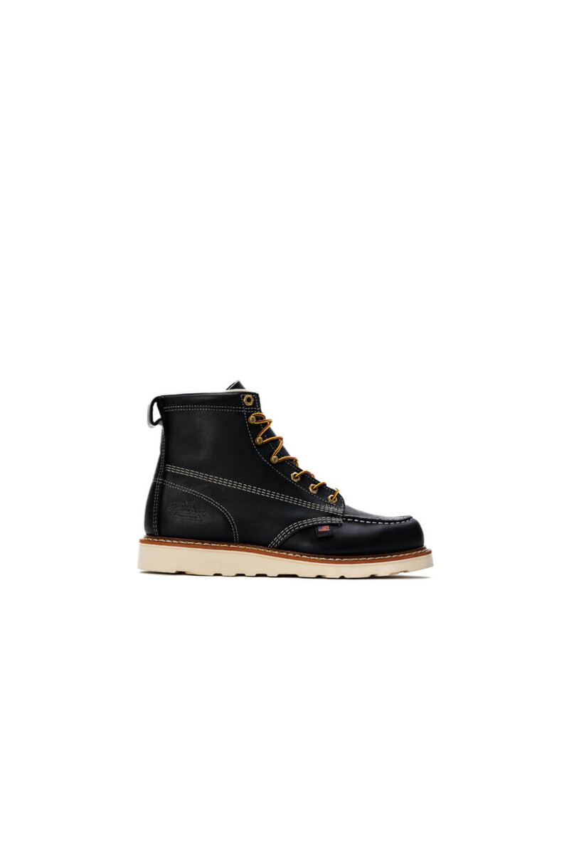 BOTAS AMERICAN HERITAGE – 6″ BLACK MOC TOE – MAXWEAR WEDGE™ BOTAS AMERICAN HERITAGE – 6″ BLACK MOC TOE – MAXWEAR WEDGE™