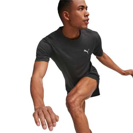REMERA RUN FAVORITE HEATHER SS TEE M Grey