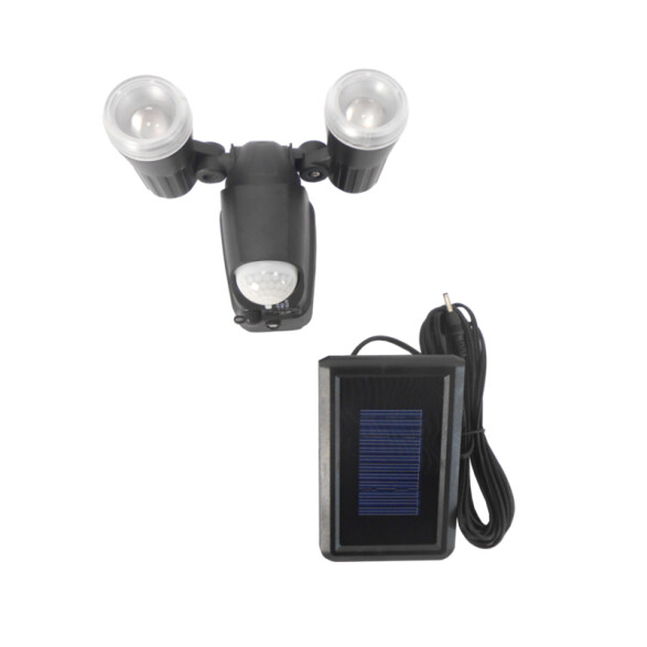 Luminaria de emergencia solar 2 LEDS 2W c/sensor AH9913