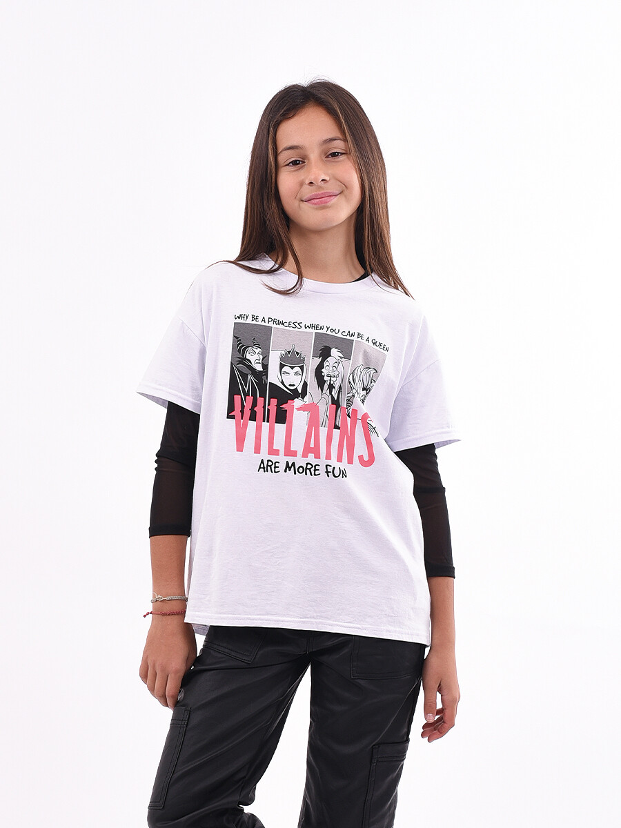 REMERA WHY BE - BLANCO 