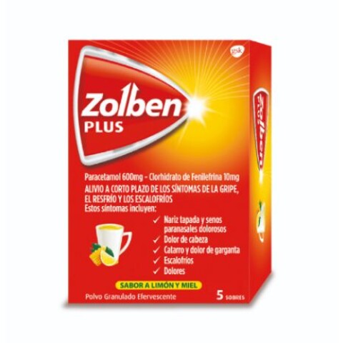 Zolben antigripal Plus x5 sobres