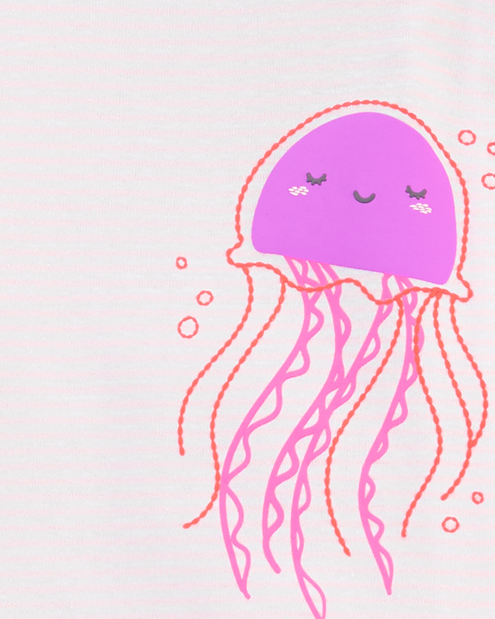 Pijama cuatro piezas de algodón dos remeras y dos shorts, diseños meduza y flamencos Pijama cuatro piezas de algodón dos remeras y dos shorts, diseños meduza y flamencos