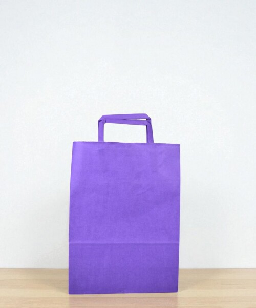 Bolsa lisa acuario 22x10x30 cm VIOLETA