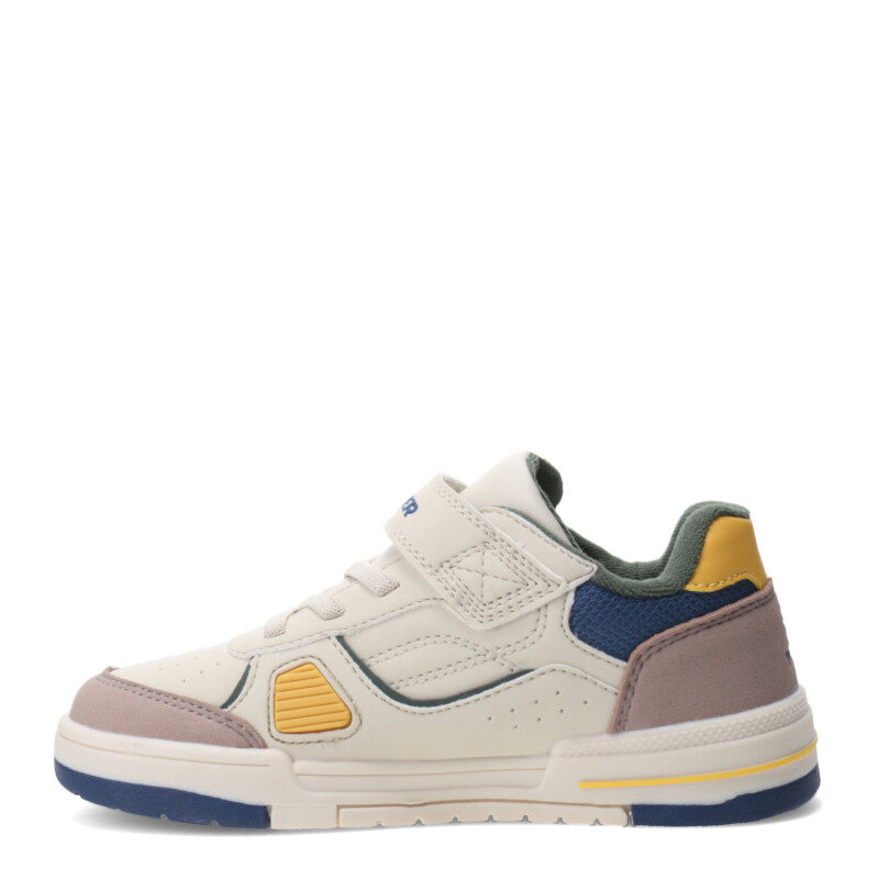 Championes Infantiles Topper Quarter Beige - Azul - Amarillo