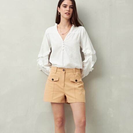 SHORT REESE Caramelo