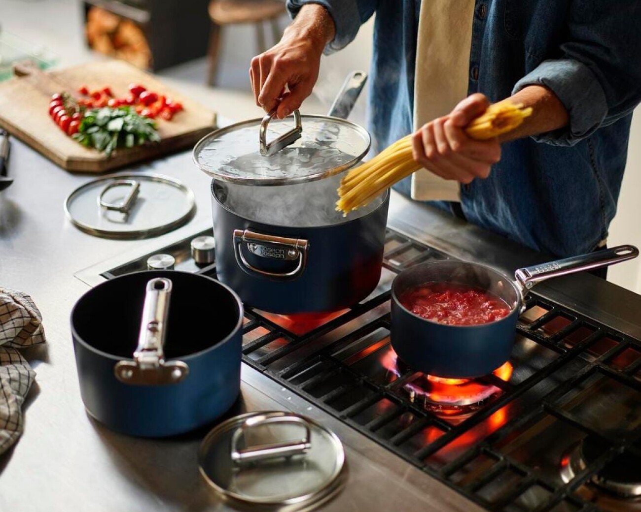 Set de batería de cocina Space Non-Stick 3 Joseph Joseph Set de batería de cocina Space Non-Stick 3 Joseph Joseph