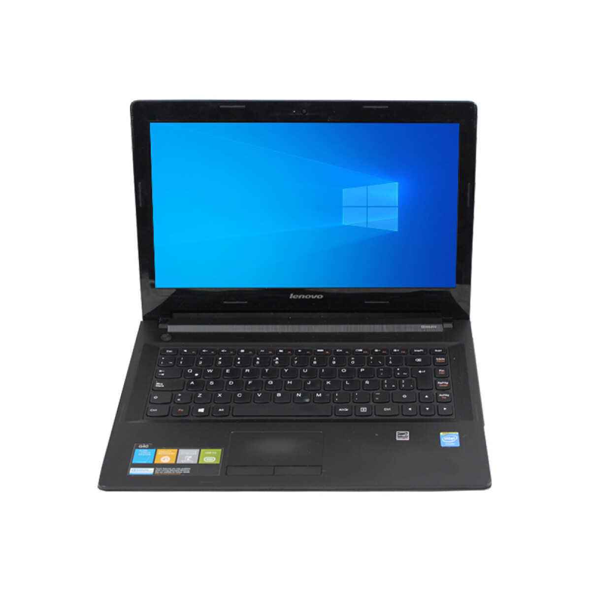 Notebook Lenovo G40. Celeron N2840. RAM 4GB. Disco Sólido NUEVO 240GB. Pantalla 14". Win10 