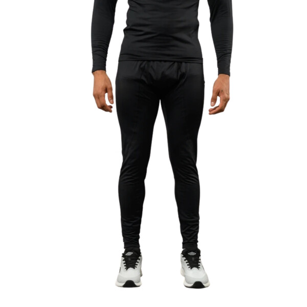 Calza Larga Térmica Umbro Brushed Hombre 20103814 Negro
