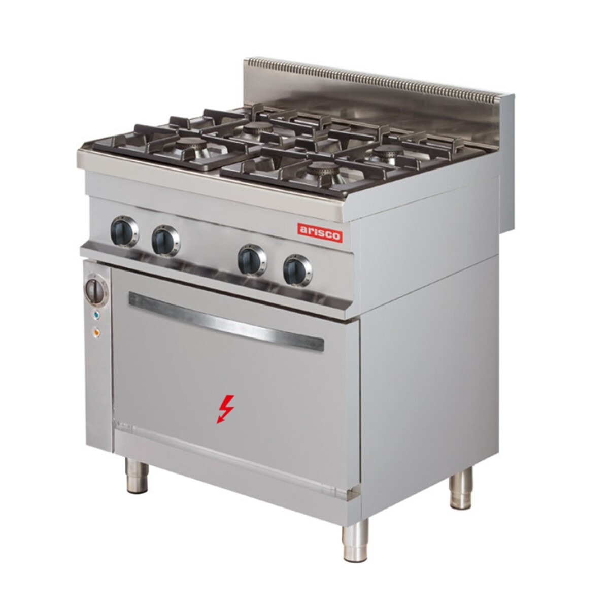 Cocina eléctrica GT c/horno multifuncional c/Grill con 4 placas- Mod.  CFM4-68ET