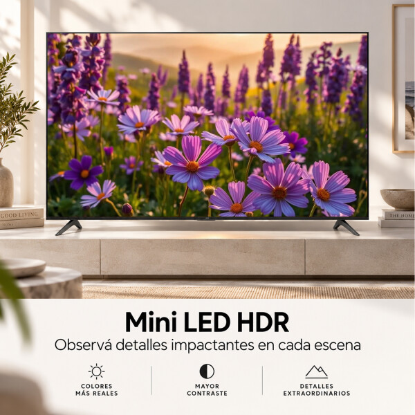 Smart Tv Samsung M70h 65" Mini Led 4k Uhd Vision Ai TV 65 SAMSUNG MINILED SAUN65M70HA