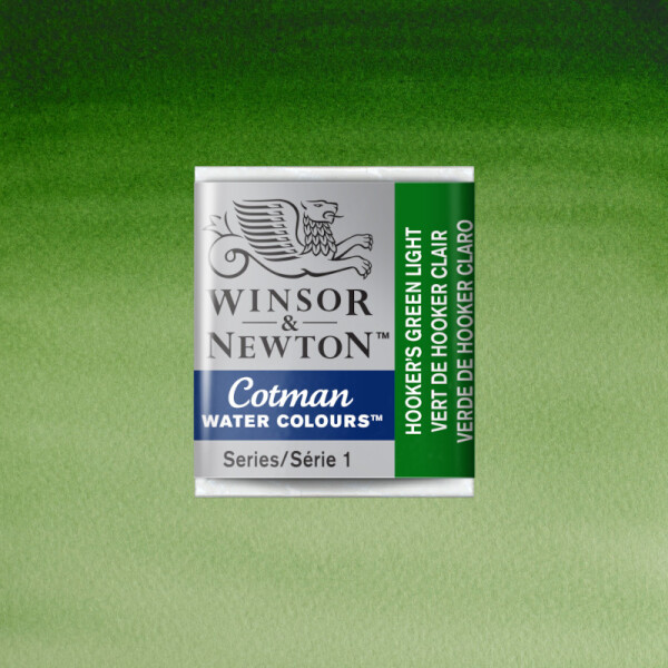 Acuarela Cotman - Winsor & Newton Tonos Verdes