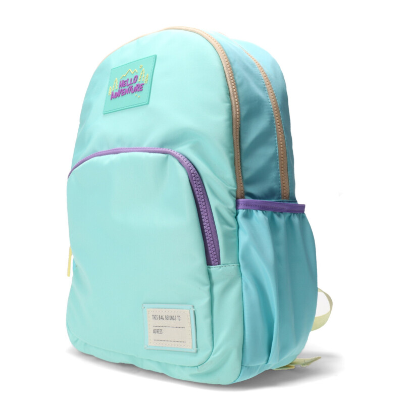 Mochila MINI Miss Carol VENETIE con dibujos Verde Claro