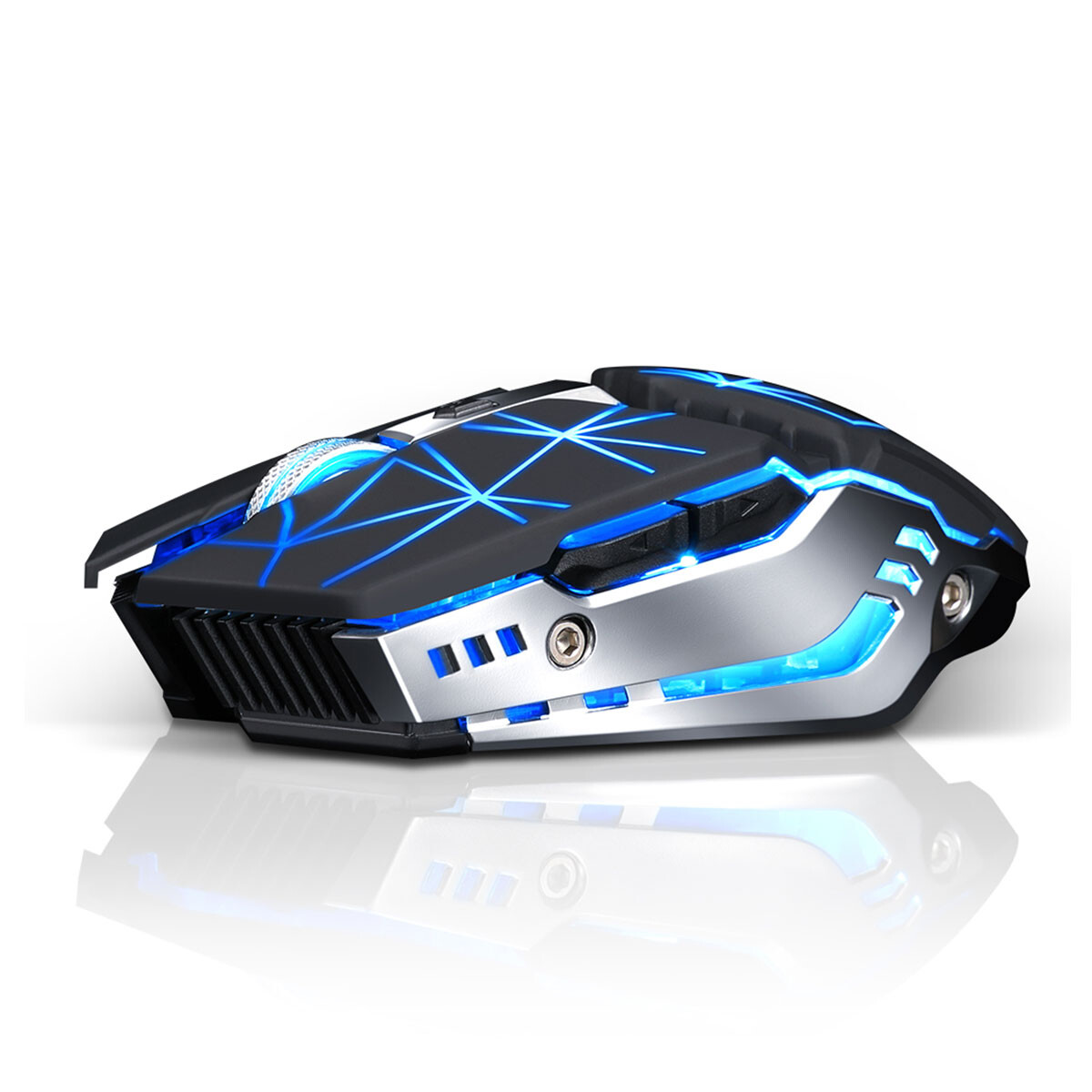 MOUSE GAMER INALAMBRICO TWOLF - Q15 - NEGRO 