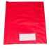 FORRO PLASTICO P.V.C. PARA CUADERNO COLOR ROJO