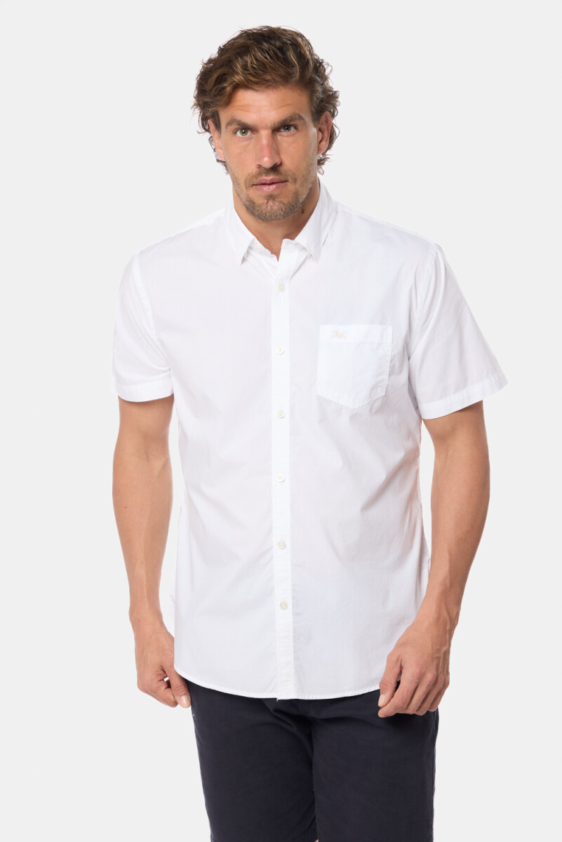 CAMISA LISA - Blanco 