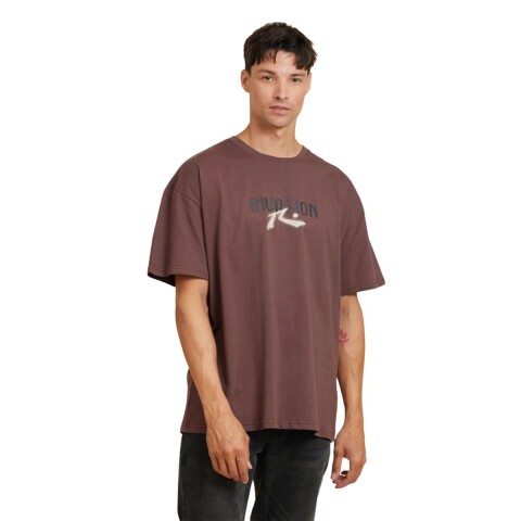 T-SHIRT XS-XXL MARRON