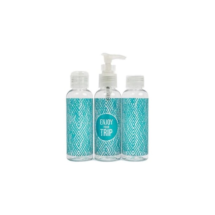 SET DE BOTELLAS PARA VIAJE 3 EN 1 SET DE BOTELLAS PARA VIAJE 3 EN 1