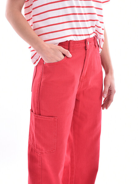 JEAN MANZANILLO STRAIGHT ROJO