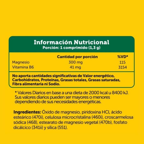 Magnesium + B6 100caps Natural Life Magnesium + B6 100caps Natural Life