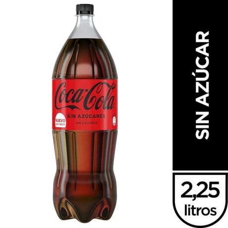 Pack 6 Refrescos Coca Cola 2.25L sin Azúcar 001