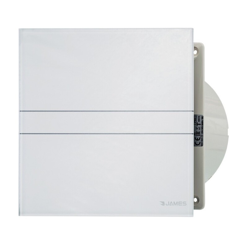 Extractor James De Baño Frente De Vidrio Ej 200vt Color Blanco Extractor James De Baño Frente De Vidrio Ej 200vt Color Blanco