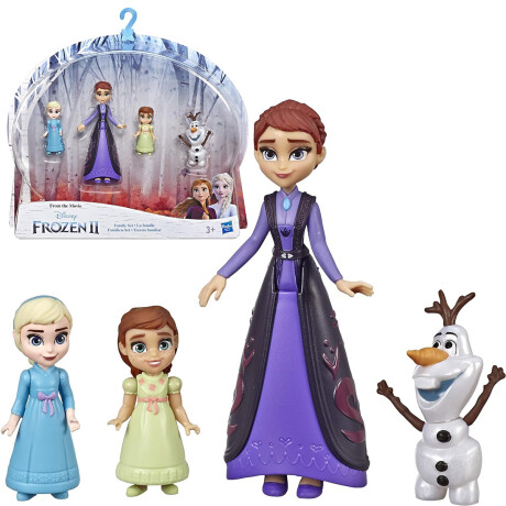 Pack X9 Mini Figuras Personajes Frozen 10cm Hasbro 0