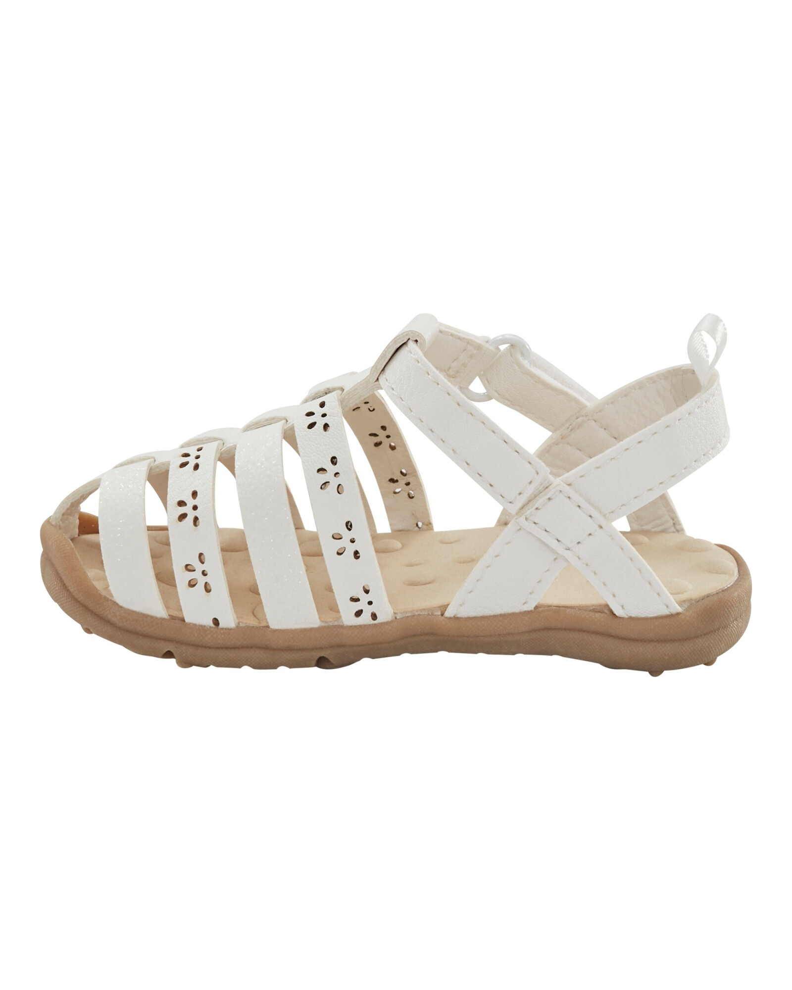 Sandalias caladas, blancas Sandalias caladas, blancas