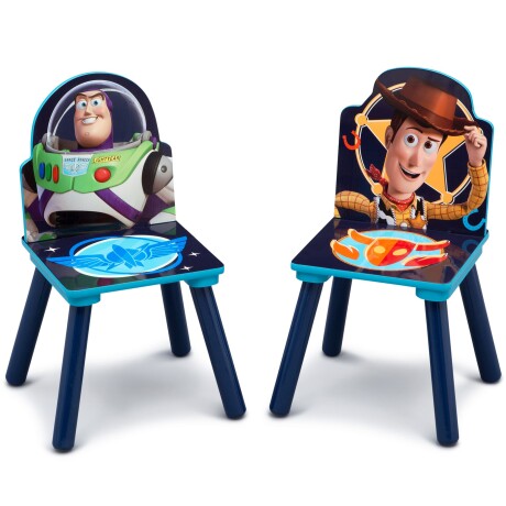 Juego de Mesa y Sillas para Niños Toy Story 4 Disney AZUL-BLANCO-CELESTE