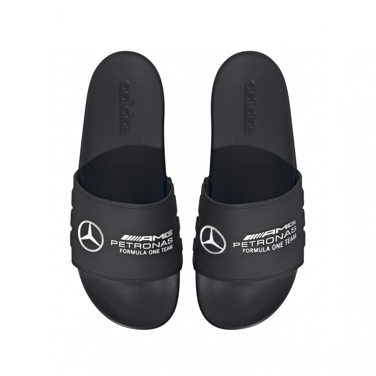 adidas ADILETTE COMFORT MERCEDES AMG PETRONAS FORMULA ONE - Black 