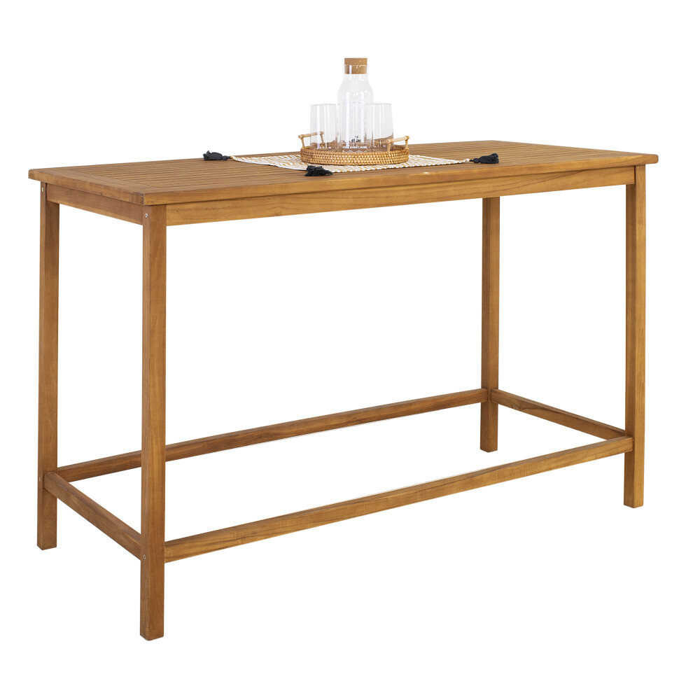 JUEGO DE COMEDOR MADERA NATURAL-BEIGE CHELSEA