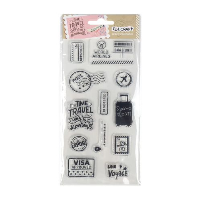 Sello Cristal para base Travel- Ibi Craft Sello Cristal Para Base Travel- Ibi Craft