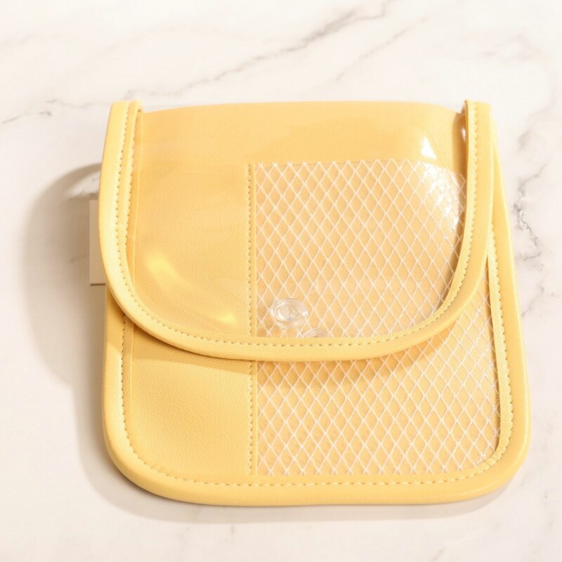 BOLSO CELULAR BANDOLERA (MALLA/AMARILLO) BOLSO CELULAR BANDOLERA (MALLA/AMARILLO)