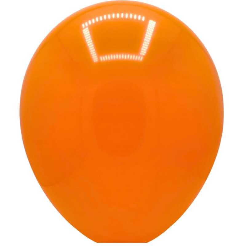 Globos X5 Tamaño R18 Naranja Liso