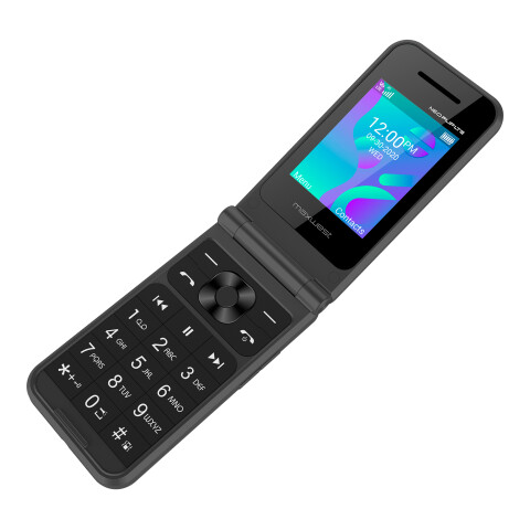 Celular Maxwest Neo Flip 2.4'' + 1.3'' 4G 64MB 128MB Negro Celular Maxwest Neo Flip 2.4'' + 1.3'' 4G 64MB 128MB Negro