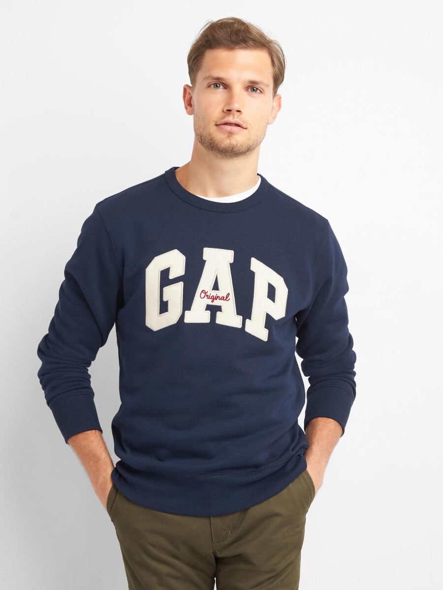 GAP ORIGINAL ARCH CREW TAPESTRY NAVY XXL - TAPESTRY NAVY 