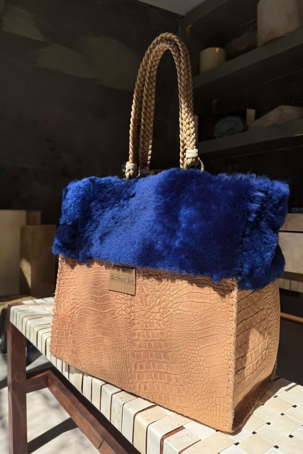 Deep Winter Bag Azul