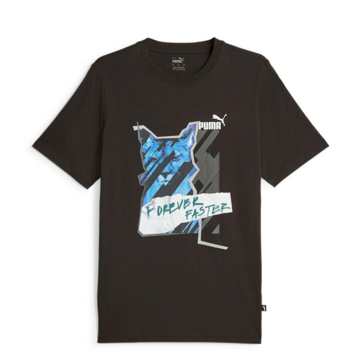 Remera de Hombre Puma Graphics Photoprint - Negro 