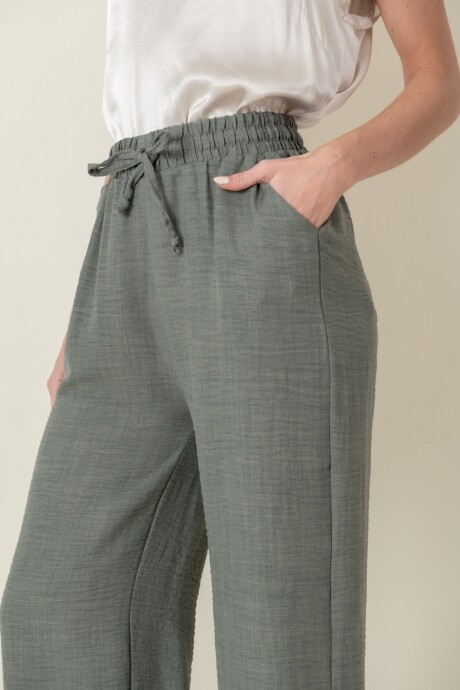 PANTALON CITRONELA Verde seco